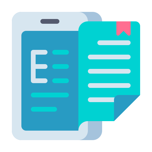 libro electronico icono gratis