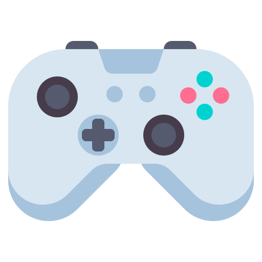 controlador de jogos ou ícone plano gamepad para aplicativos de