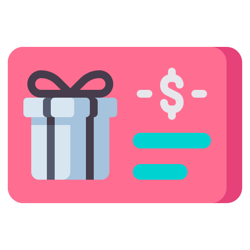 Gift card - Free commerce and shopping icons