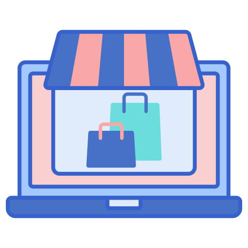 tienda online icono gratis