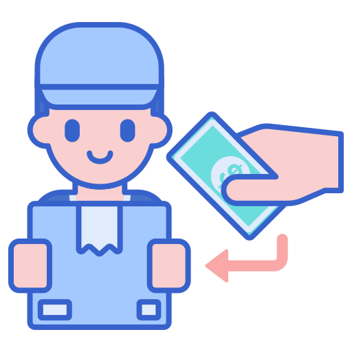 paiement à la livraison Icône gratuit paiement à la livraison Icône gratuit
