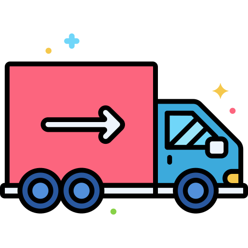 camión icono gratis