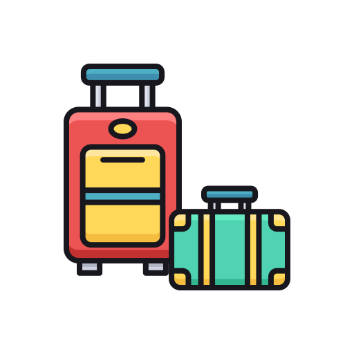 Baggage free icon Baggage free icon