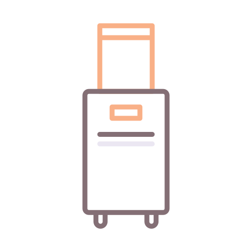 Baggage free icon Baggage free icon