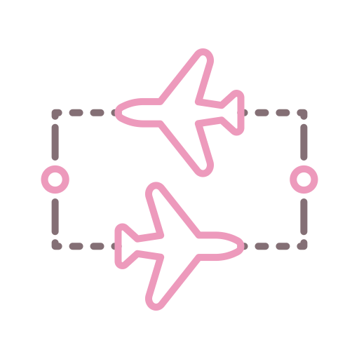 Flight free icon Flight free icon
