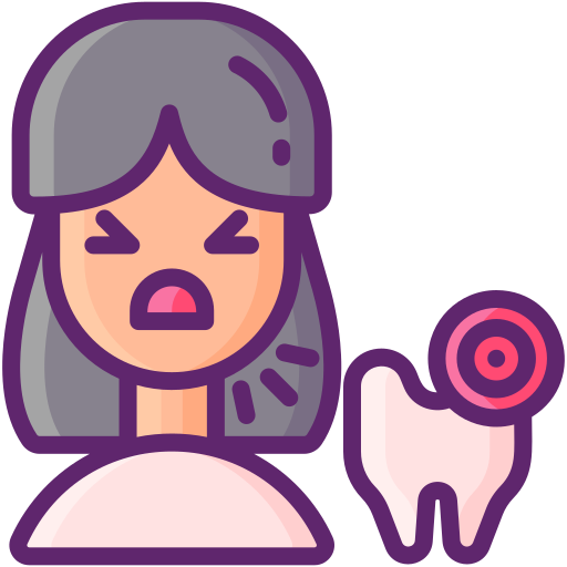 Toothache free icon Toothache free icon