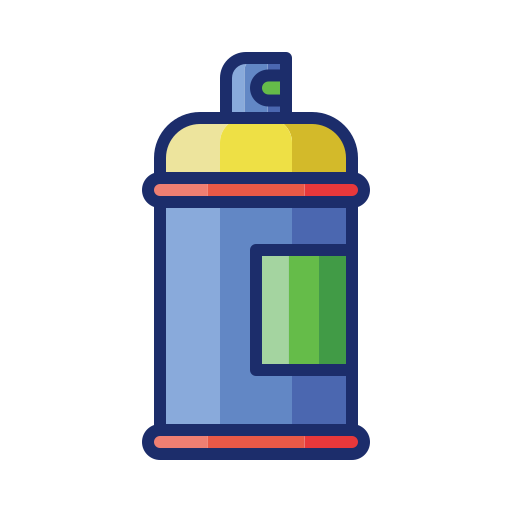 Spray paint free icon