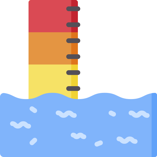 Sea level free icon Sea level free icon