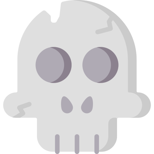 Skull Special Flat icon