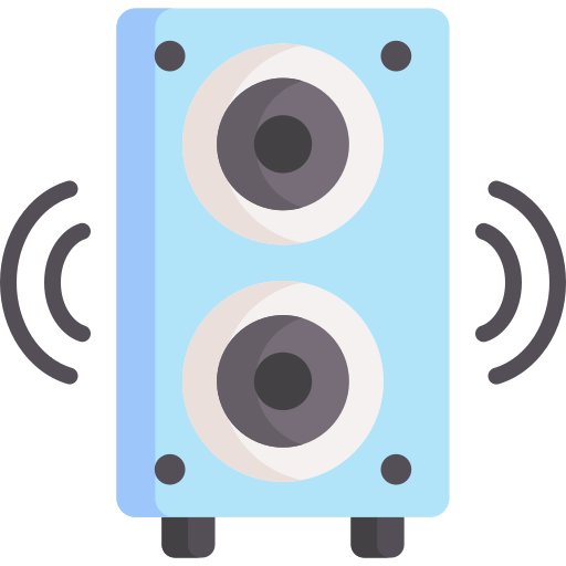 altavoz icono gratis