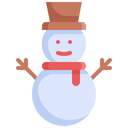 Snowman Generic Flat icon