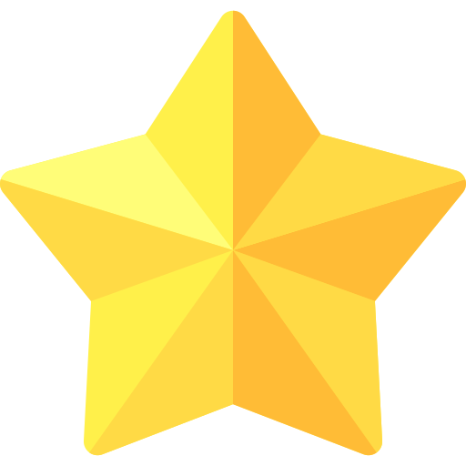 Star Basic Rounded Flat icon