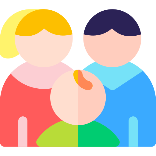 Family Basic Rounded Flat icon