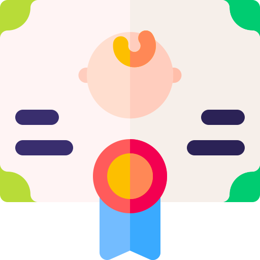 certificado icono gratis