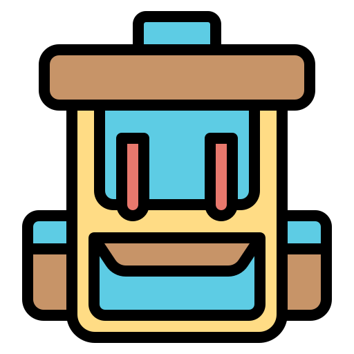 Backpack free icon
