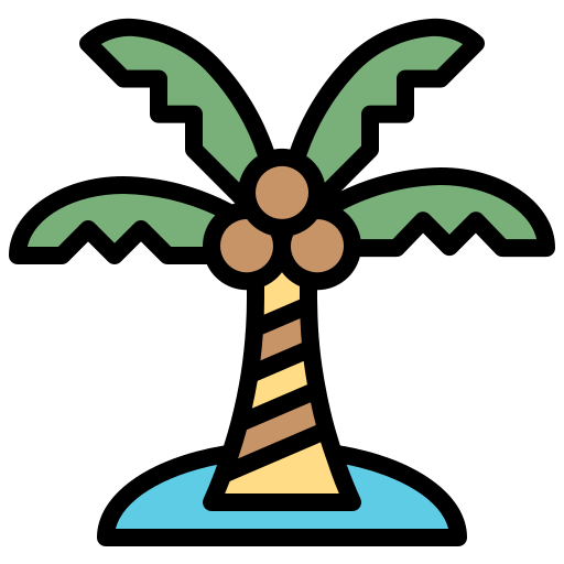 Coconut tree free icon