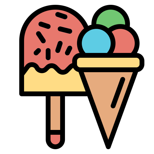 Ice cream free icon