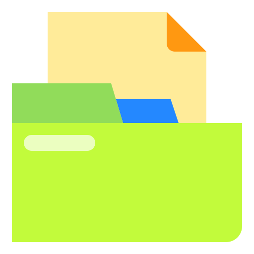 Folder Payungkead Flat Icon