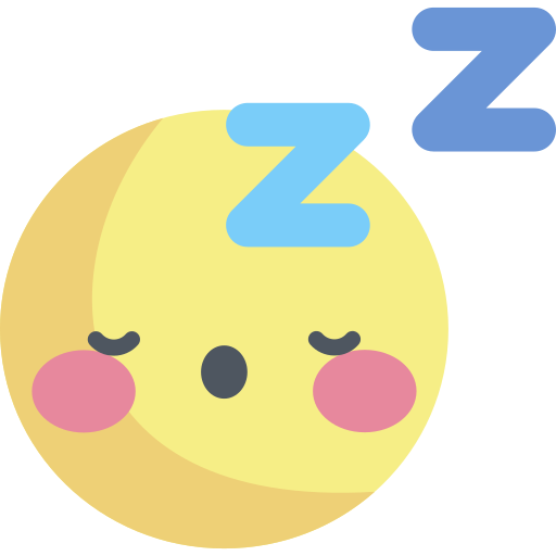 Sleeping Kawaii Flat icon