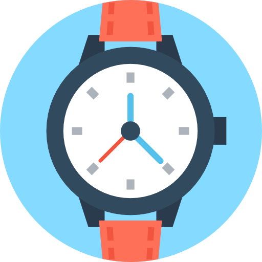 Watch Icon Flat