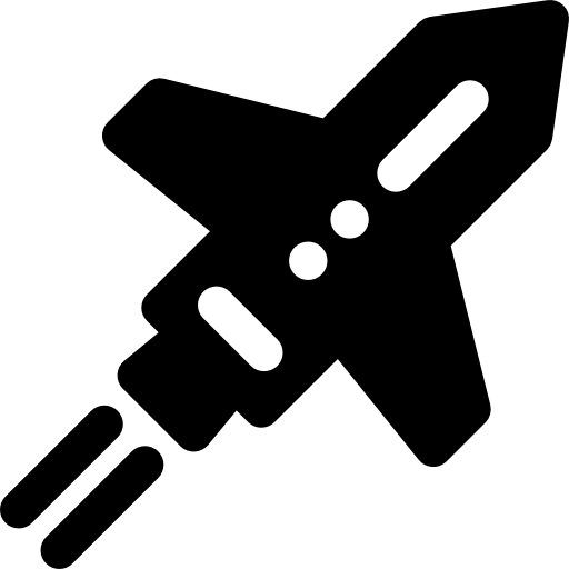 Rocket ship free icon