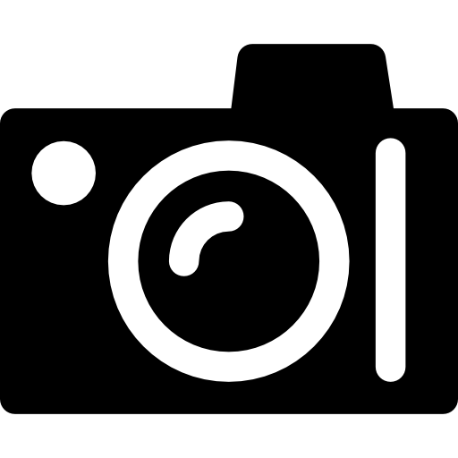 Photo camera Basic Rounded Filled icon