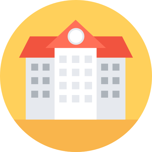 학교 무료 아이콘