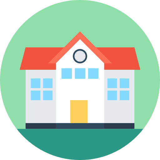 학교 무료 아이콘