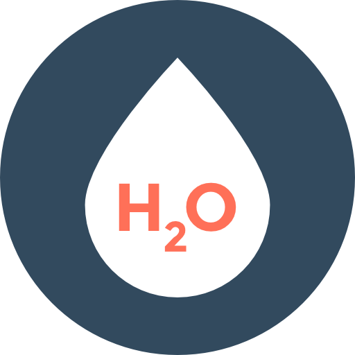 h2o icono gratis