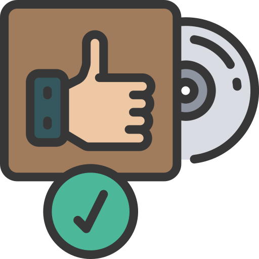 aprobado icono gratis