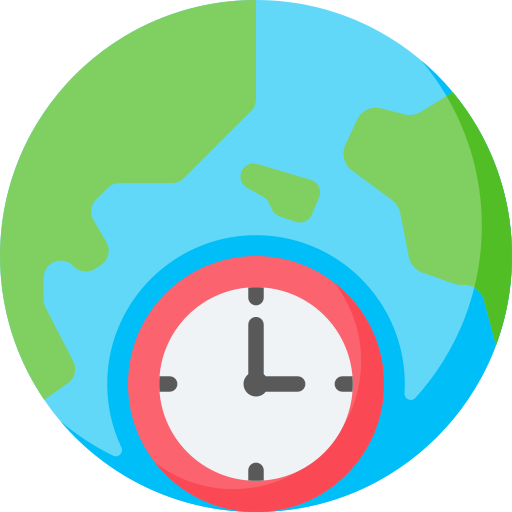 Time Zone Free Time And Date Icons