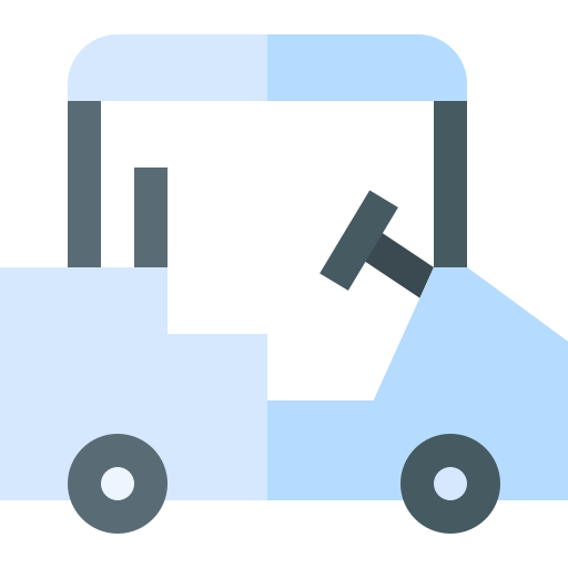 Golf cart free icon
