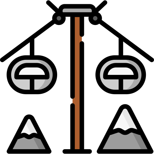 cabina del teleférico icono gratis