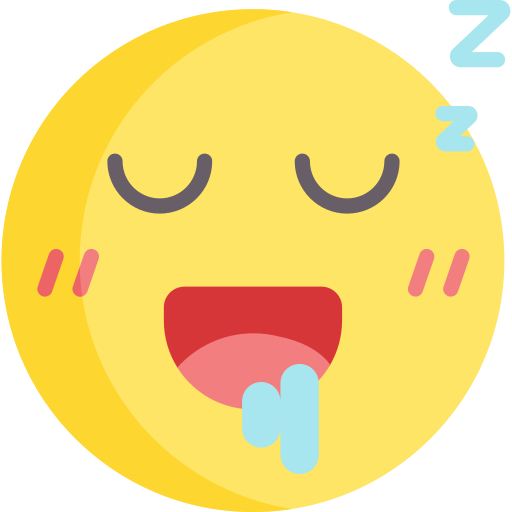 dormido icono gratis