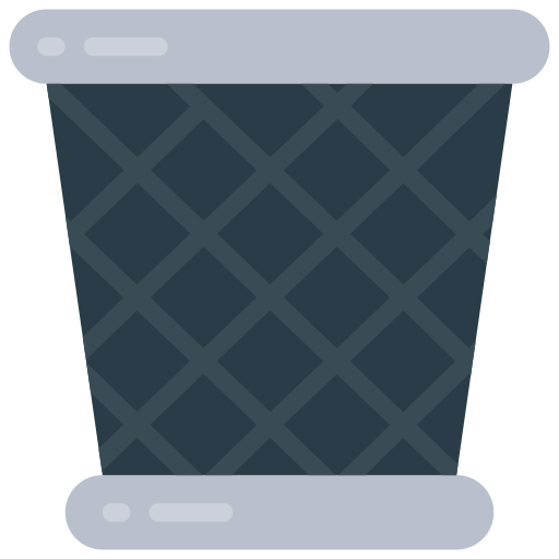 contenedor de basura icono gratis