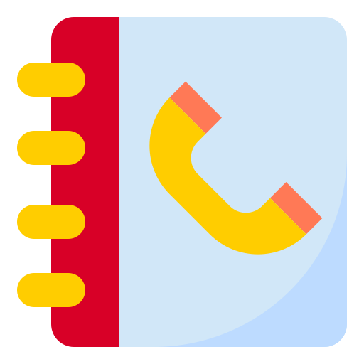 전화 번호부 무료 아이콘