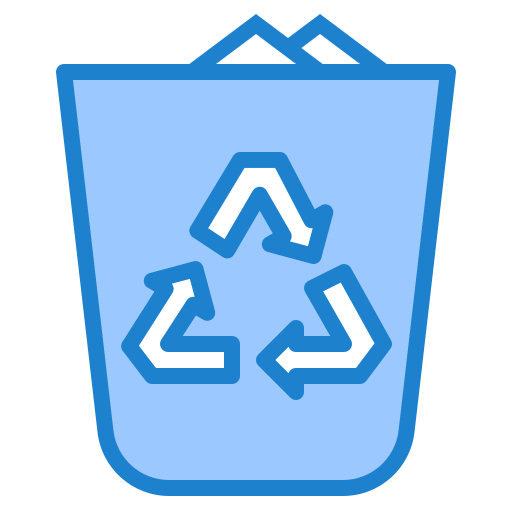 papelera de reciclaje icono gratis