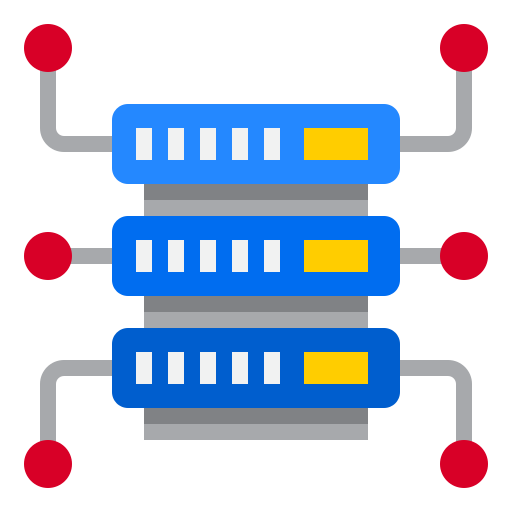 almacenamiento de datos icono gratis