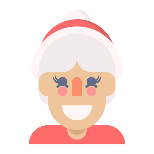 señora claus icono gratis