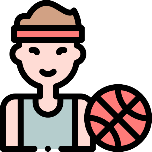 jugador de baloncesto icono gratis