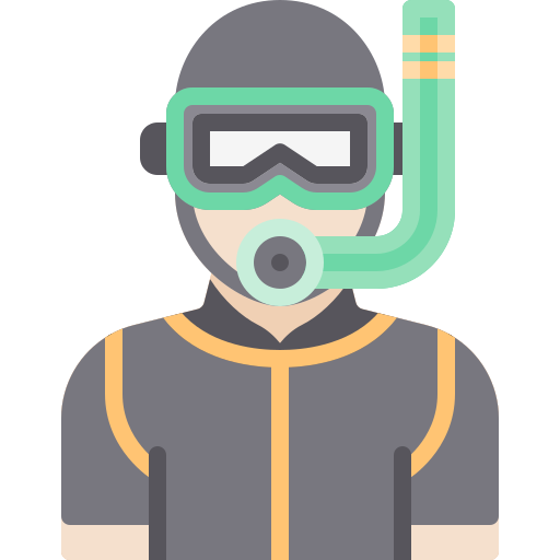 Scuba diver - Free user icons