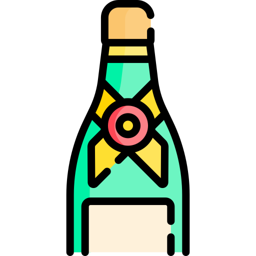 Champagne Special Lineal color icon