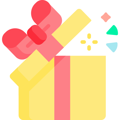 Gift free icon Gift free icon