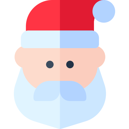 papá noel icono gratis