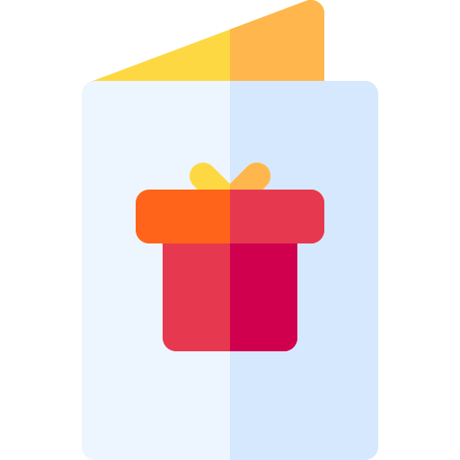 tarjeta de regalo icono gratis