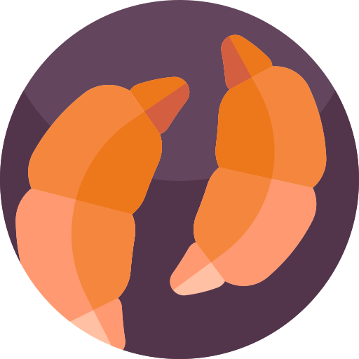 croissant grátis ícone croissant grátis ícone