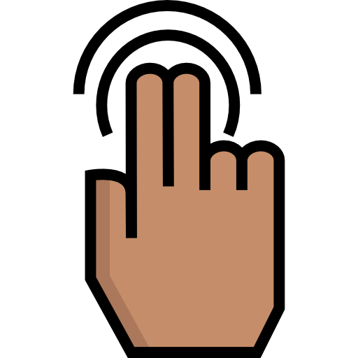 Tap free icon Tap free icon
