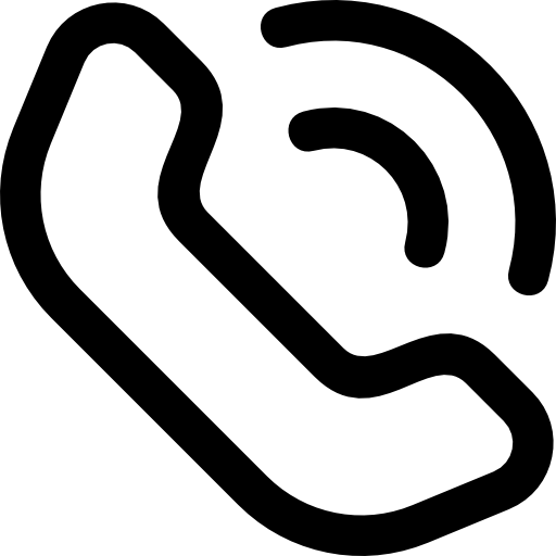 Telephone Basic Rounded Lineal icon