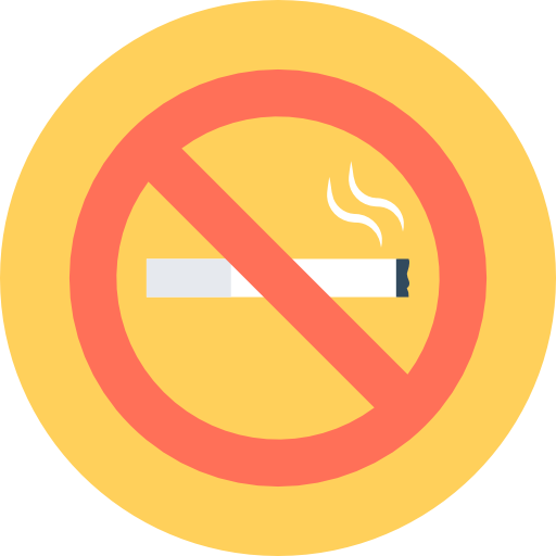 No smoking free icon No smoking free icon