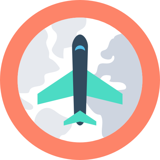 비행기 무료 아이콘